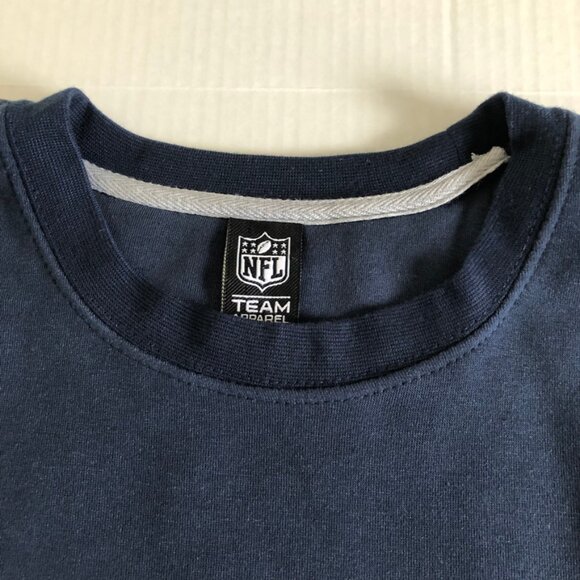 New England Patriots Crewneck NFL Team Apparel Sweatshirt - Size XL - Blue/Grey - Picture 8 of 13